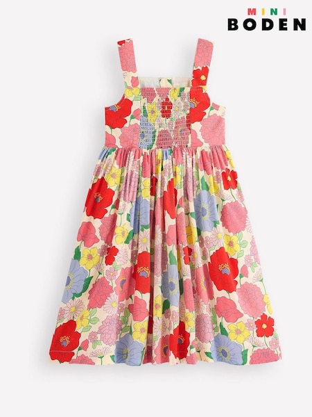 Boden Pink Remy Button Through Dress (W65149) | £35 - £39
