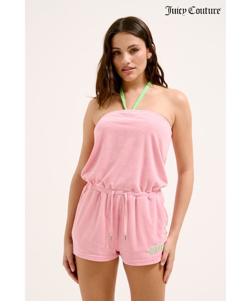 Juicy Couture Pink Ronjon Romper (W65457) | £65