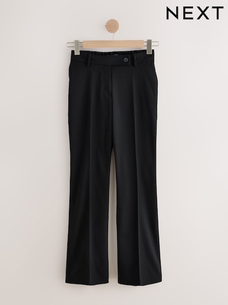 Black Tailored Hourglass Bootcut Trousers with Wool (W65590) | £34