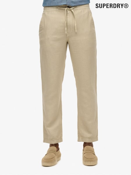 Superdry Grey The Merchant Store Linen Jogger (W65767) | £65