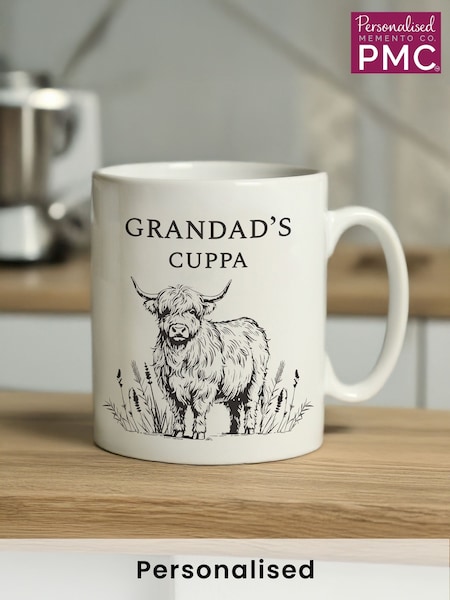 Personalised Highland Cow Triple Tea Light Box by PMC (W65793) | £14