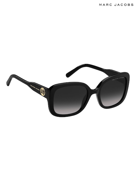 Marc Jacobs Black Square Sunglasses (W65809) | £149