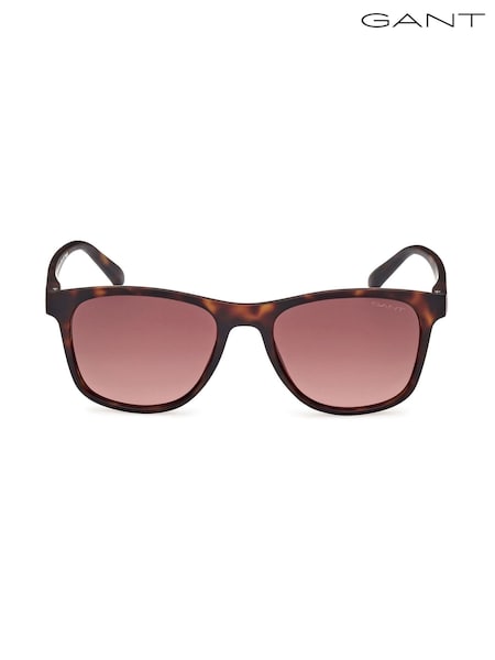 GANT Brown Classic Sunglasses In Dark Havana (W65829) | £105