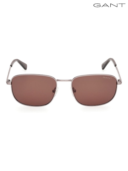 GANT Gold Metal Sunglasses In Dark Bronze (W65843) | £120