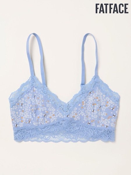 FatFace Blue Bee Floral Bralette (W66024) | £18