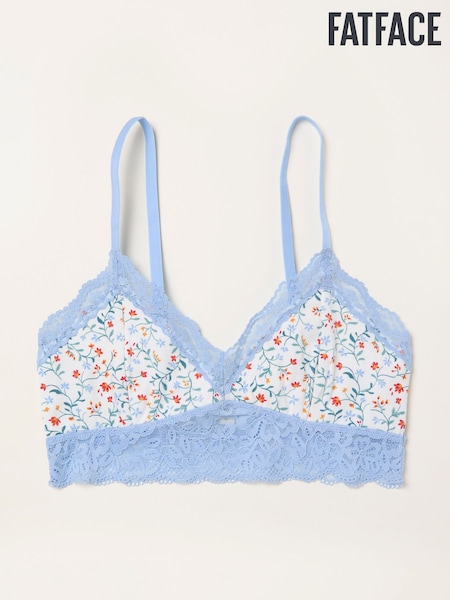 FatFace Ivory Floral Bralette (W66027) | £18