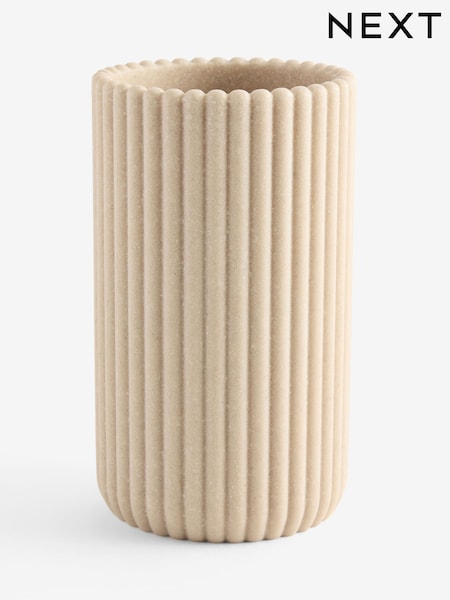 Natural Rib Vase (W66034) | £18