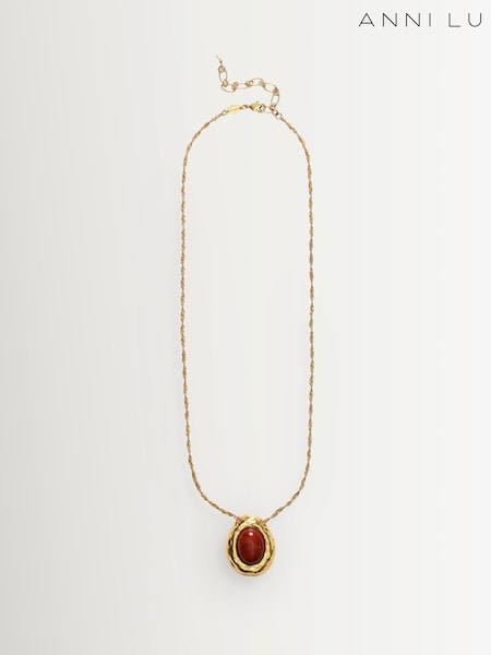 Anni Lu Gold Plated Cherry On Top Necklace (W66717) | £130