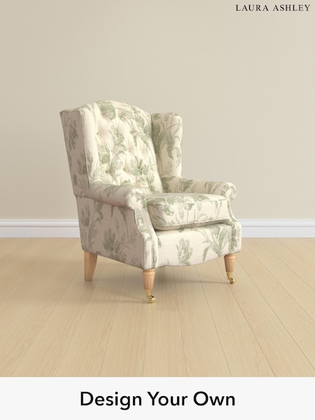Gosford Weave/Sage Green Enderby Buttoned By Laura Ashley (W66969) | £875