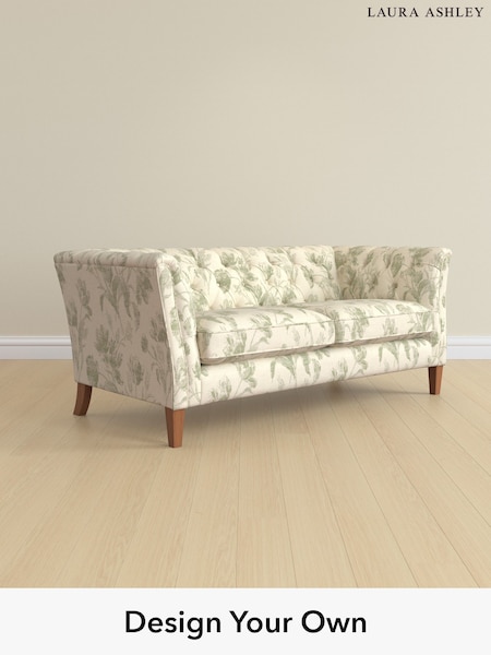 Gosford Weave/Sage Green Chatsworth Button Back By Laura Ashley (W66974) | £1,425