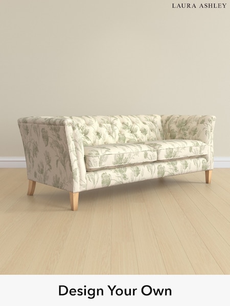 Gosford Weave/Sage Green Chatsworth Button Back By Laura Ashley (W66974) | £1,525