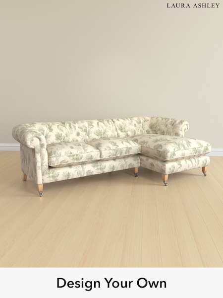 Gosford Weave/Sage Green Penarth By Laura Ashley (W66975) | £2,575