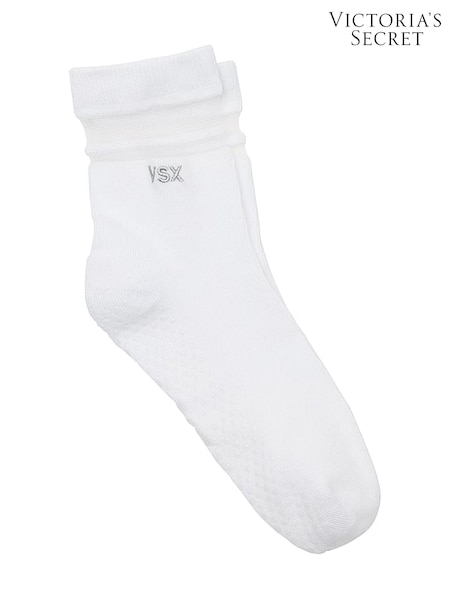 Victoria's Secret White VSX Sports Grip Socks (W67094) | £9