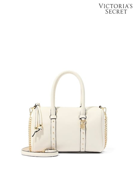 Victoria's Secret Swan Studs Cream Small Roll Duffle Bag (W67122) | £65