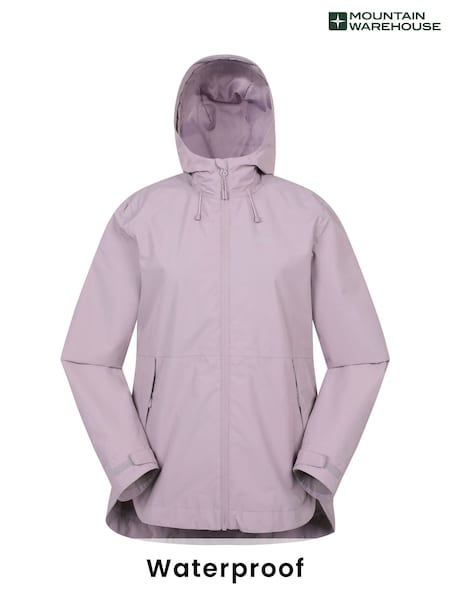 Mountain Warehouse Purple Womens Canyon Waterproof Jacket (W67721) | £55