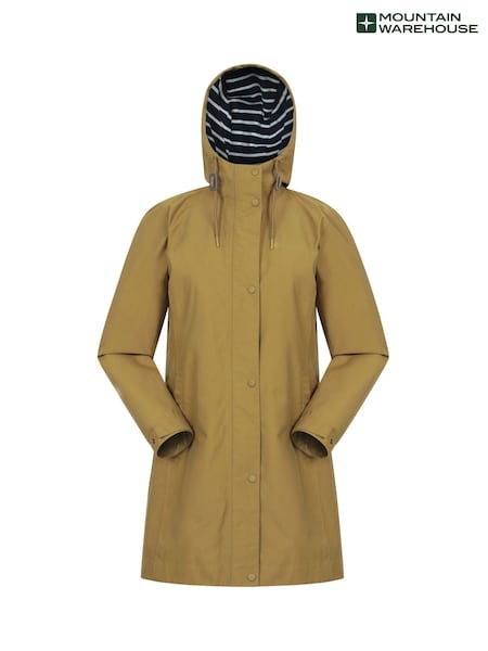 Mountain Warehouse Yellow Womens Seashore Waterproof Jacket (W67723) | £120