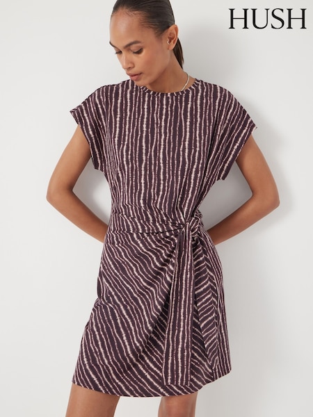 Hush Brown Trinny Jersey Mini Dress (W67746) | £80