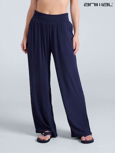 Animal Blue Womens Tassia Long Beach Trousers (W68139) | £45