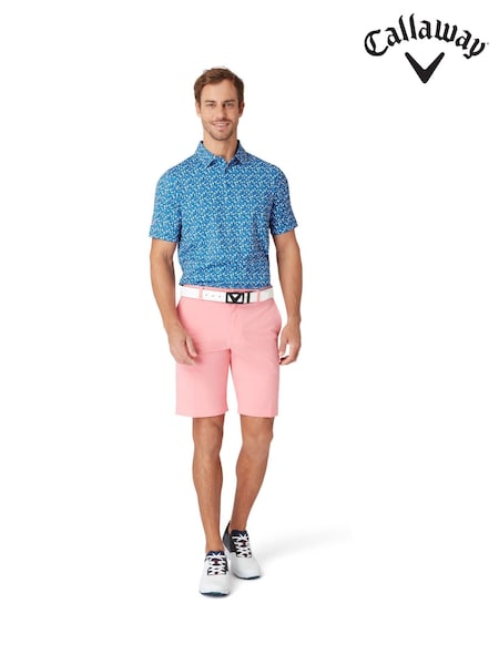 Callaway Apparel Pink Chev Tech Shorts (W68170) | £50