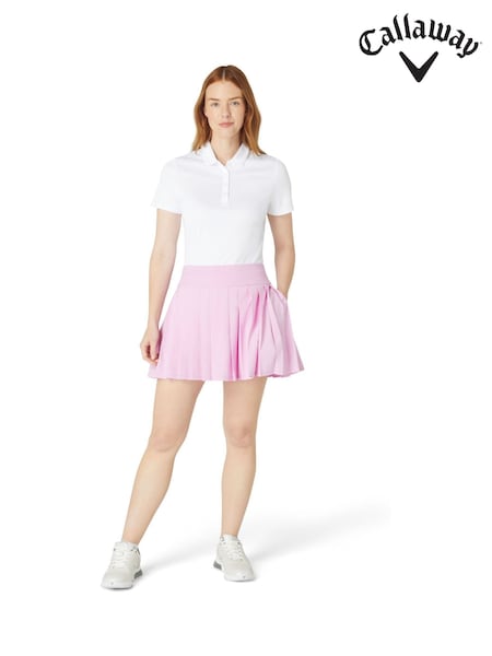 Callaway Apparel Pink Pleated Skort (W68186) | £60