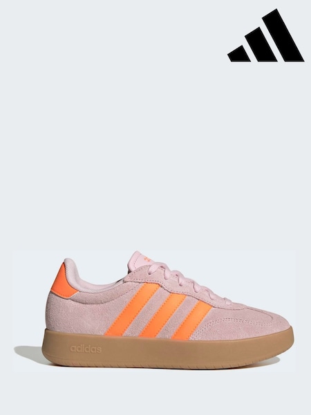 adidas Dark Pink Barreda Trainers (W68363) | £55