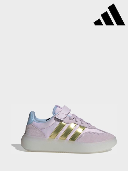 adidas Purple Disney Frozen Barreda Decode Kids Trainers (W68502) | £35