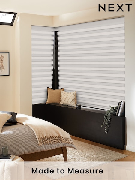 Cream Balsa Made To Measure Day and Night Blind (W69367) | £49