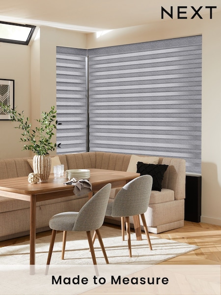 Grey Mistral Made To Measure Day and Night Blind (W69372) | £64