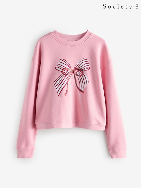 Society 8 Pink Matching Family Betty Sweatshirt (W69387) | £25