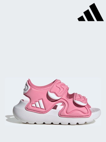 adidas Pink AltaSwim 3 Infant Sandals (W69493) | £20