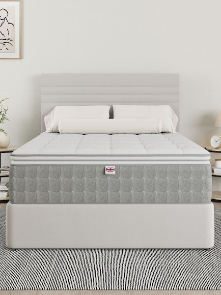Millbrook Beds Exquisite Pillow Top 5000 Pocket Natural Medium Mattress (W69677) | £1,149 - £1,499