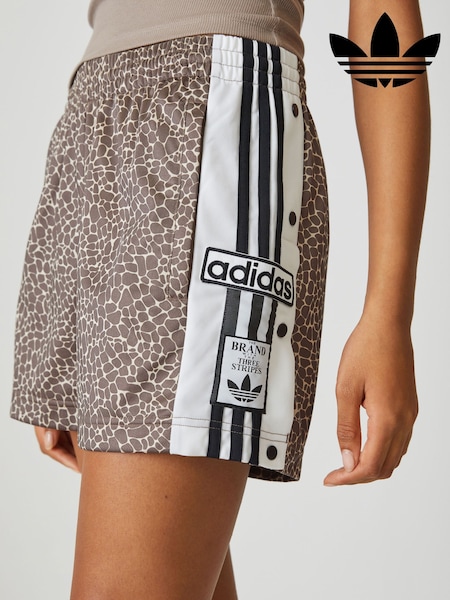 adidas Originals Brown Aop Adi-Break Shorts (W70673) | £45