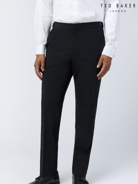 Ted Baker Tailoring Super Tux Black Trousers (W70803) | £140