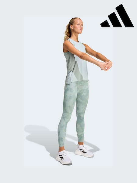 adidas Green Adi365 Running Climacool Iconic Vest (W70832) | £25