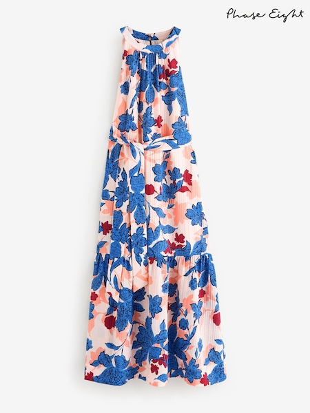 Phase Eight Blue Petite Runa Dress (W71277) | £139