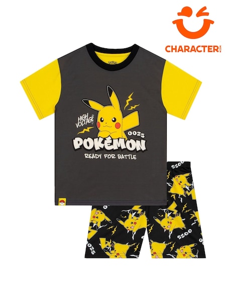 Character Black Pokemon Short Sleeve Pyjamas (W71299) | £14