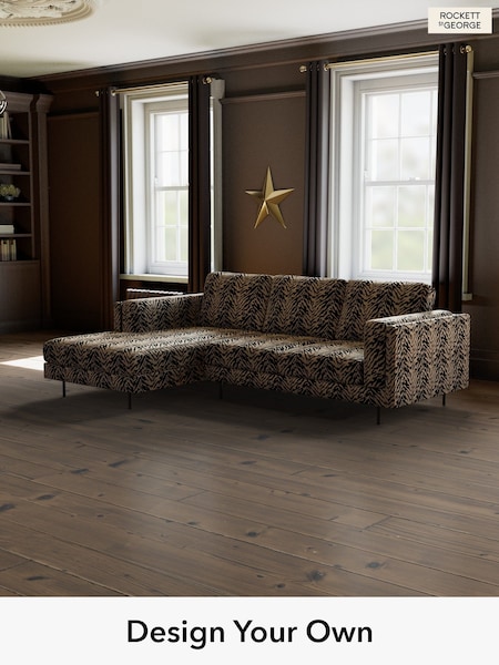 Tiger Velvet/Sand and Black The Grace By Rockett St George (W71311) | £2,399