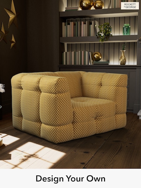 Cut Checkerboard/Golden Glow The Stevie By Rockett St George (W71316) | £975