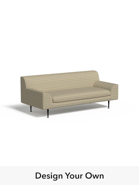 Declan Check/Natural and Black Judd By Made (W71323) | £950