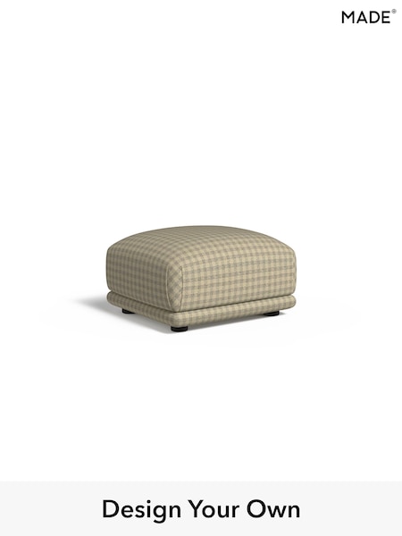 Declan Check/Natural and Black Jadis By Made (W71324) | £350