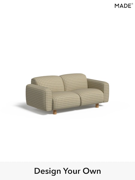 Declan Check/Natural and Black Diego By Made (W71326) | £875