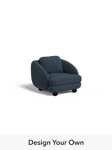 Tonal Boucle/Marl Navy Blue Madris By Made (W71342) | £999