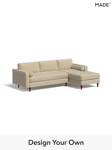 Tonal Boucle/Natural Oatmeal Scott By Made (W71347) | £1,975
