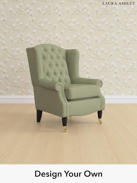 Edwin Herringbone/Hedgerow Green Enderby Buttoned By Laura Ashley (W71363) | £875