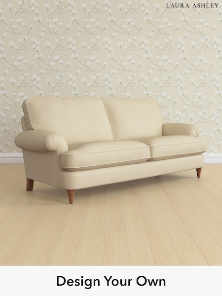 Edwin Herringbone/Natural Beaumaris By Laura Ashley (W71365) | £1,425