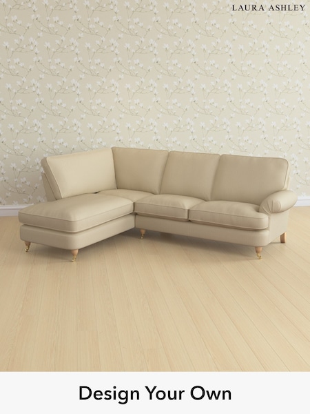 Edwin Herringbone/Natural Beaumaris By Laura Ashley (W71365) | £2,350