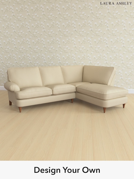 Edwin Herringbone/Natural Beaumaris By Laura Ashley (W71365) | £2,350