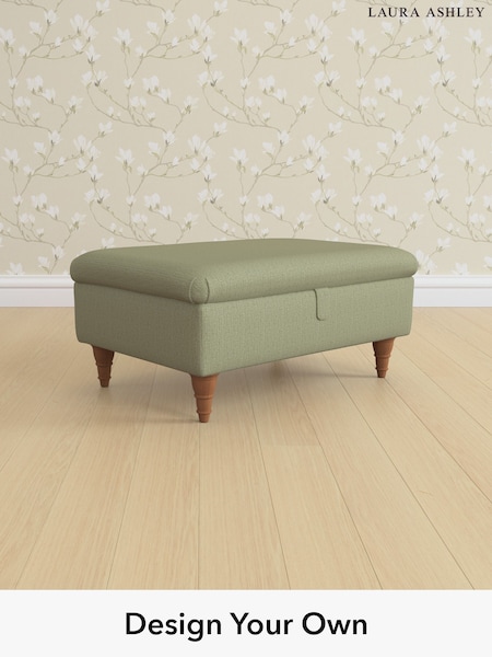 Edwin Herringbone/Hedgerow Green Beverley By Laura Ashley (W71367) | £525