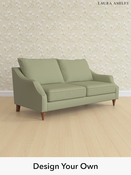 Edwin Herringbone/Hedgerow Green Beverley By Laura Ashley (W71367) | £1,425