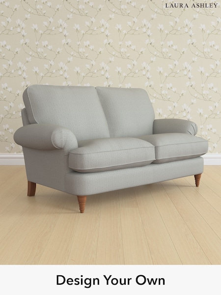 Edwin Herringbone/Pale Steel Grey Beaumaris By Laura Ashley (W71374) | £1,225